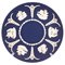 Neoclassical Portland Blue Jasperware Plate from Wedgwood, Image 1