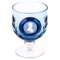 Blue Glass Cameo Prince Charles Portrait Goblet from Wedgwood, Image 1