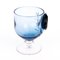 Blue Glass Cameo Prince Charles Portrait Goblet from Wedgwood, Image 2