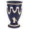Wedgwood Jasperware Portland Blue Vase 1