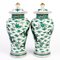 Chinese Family Green Porcelain Swirling Dragon Vases, Set of 2 2