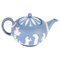 Wedgwood Blue Jasperware Teapot 1