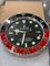 Horloge Murale GMT Master II Noire Rouge de Rolex 2