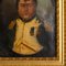 Napoleon Bonaparte Portrait, Oil Painting, 19th Century, Framed 3