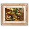 French Artist, Impressionist Market Scene, Oil Painting, Framed 1
