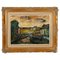 Gilbert Remy, Paysage de Village Impressionniste Belge, Peinture à l'Huile, Encadrée 1
