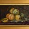 Peaches Still Life, Oil Painting, 19th Century, Framed, Image 3