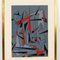 Andre Lambert, Abstract Composition, Lithograph, 20th Century, Framed, Image 2