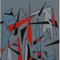 Andre Lambert, Abstrakte Komposition, Lithographie, 20. Jahrhundert, Gerahmt 3