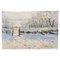 Dopo Monet, Winterscape, Pittura a olio, Immagine 1