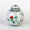 Chinese Famille Rose Blossoms & Bird Porcelain Ginger Jar 2