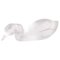 French Frosted Glass Duck Sculpture from Lalique, Image 1