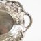 Art Nouveau Silver Plated Platter Tray with Raised Floral Motif from Whiskemann 2