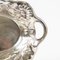 Art Nouveau Silver Plated Platter Tray with Raised Floral Motif from Whiskemann, Image 2