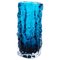 Vase Whitefriars Aquamarine en Verre par Geoffrey Baxter 1
