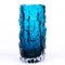 Whitefriars Aquamarine Glass Designer Vase by Geoffrey Baxter, Image 2