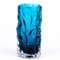 Vase Whitefriars Aquamarine en Verre par Geoffrey Baxter 4