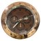 Horloge Murale Oyster Perpetual en Or Rose et Chrome de Rolex Certifiée Officiellement 1