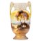 Japanische Art Deco Noritake Porzellan Vase mit Sonnenuntergang und Landschaft 1
