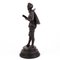 19th Century Cast Spelter Sculpture of Courtier, Image 4