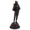 19th Century Cast Spelter Sculpture of Courtier, Image 1