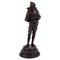 Gegossene Spelter-Skulptur von Courtier ., 19. Jh 1