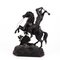 19th Century Cast Spelter Sculpture of Knight on Rearing Horse 3