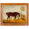 W. D. Williams, Horse in Cheltenham Stable, 1850, Oil Painting, Framed 1