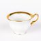 Tazza da tè in porcellana dorata di CT Altwasser, Germania, XIX secolo, Immagine 4