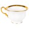 Tazza da tè in porcellana dorata di CT Altwasser, Germania, XIX secolo, Immagine 1