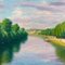 Anatole Hillairet, Paesaggio impressionista, Inizio 900, Pittura, Immagine 4