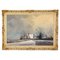 Marcus Ford, Snowy Landscape, Oil Painting, 20th Century, Framed 1
