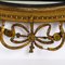 19th Century Neoclassical Victorian English Oval Giltwood Adams Mirror, Image 4