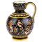 19th Century French Neoclassical Glazed Faience Majolica and Ewer Pitcher Jug, Image 1