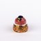 English 24 Karat Gold and Porcelain Bird Nest Paperweight from Royal Crown Derby, Image 4