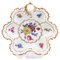 Bavarian Hand-Painted Floral 24 Karat Gilt Porcelain Dish, Germany, Image 1