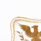 Französisches napoleonisches Taschentablett aus vergoldetem Limoges-Porzellan 3