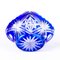 German Cut Crystal Cobalt Glass Basket, Image 5