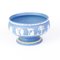 Neoclassical Blue Jasperware Cameo Centerpiece Bowl from Wedgwood 2