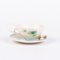 Tazze da tè con piattino in porcellana con decorazioni floreali di Franz, set di 2, Immagine 4