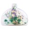 Porcelain Vase with Floral Decor by Li Yum for Franz, Image 1