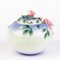 Porcelain Ball Vase with Roses Decor by May Wei Xuei-Mei for Franz 2