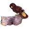 Owl in Carved Amethyst, Image 1