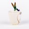 Porcelain Tea Cup with Hummingbird Decor by May Wei Xuei-Mei for Franz 2