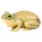 Japanese Carved Chestnut Frog, Image 1