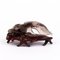 Chinese Qing Dynasty Carved Smoky Quartz Fish on Stand 3