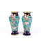 Chinese Famille Rose Porcelain Baluster Vases, Set of 2 2