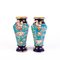 Chinesische Famille Rose Porzellan Balustervasen, 2 . Set 4