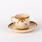 Meiji Japanese Satsuma Pottery Coffee Service with Painted Blossom Decor, Set of 11 8