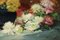 Eugene-Henri Cauchois, Flowers Still Life, Oil on Canvas, Image 5